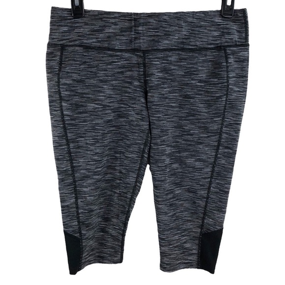 Lucy Pants - Lucy PowerMax Bermuda Short Legging Sz XL Grey Space Dye Mid Thigh X Training Co